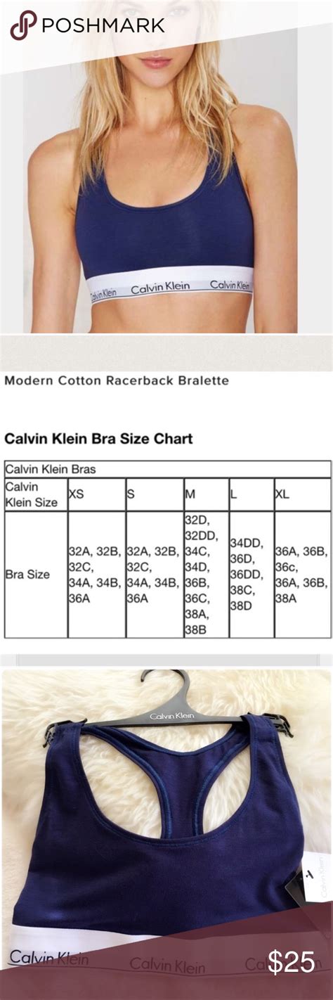 calvin klein bra size calculator.